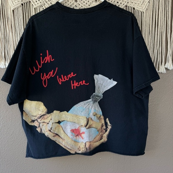 Travis Scott Other - Astroworld Travis Scott tour wish you were here T-shirt cropped G